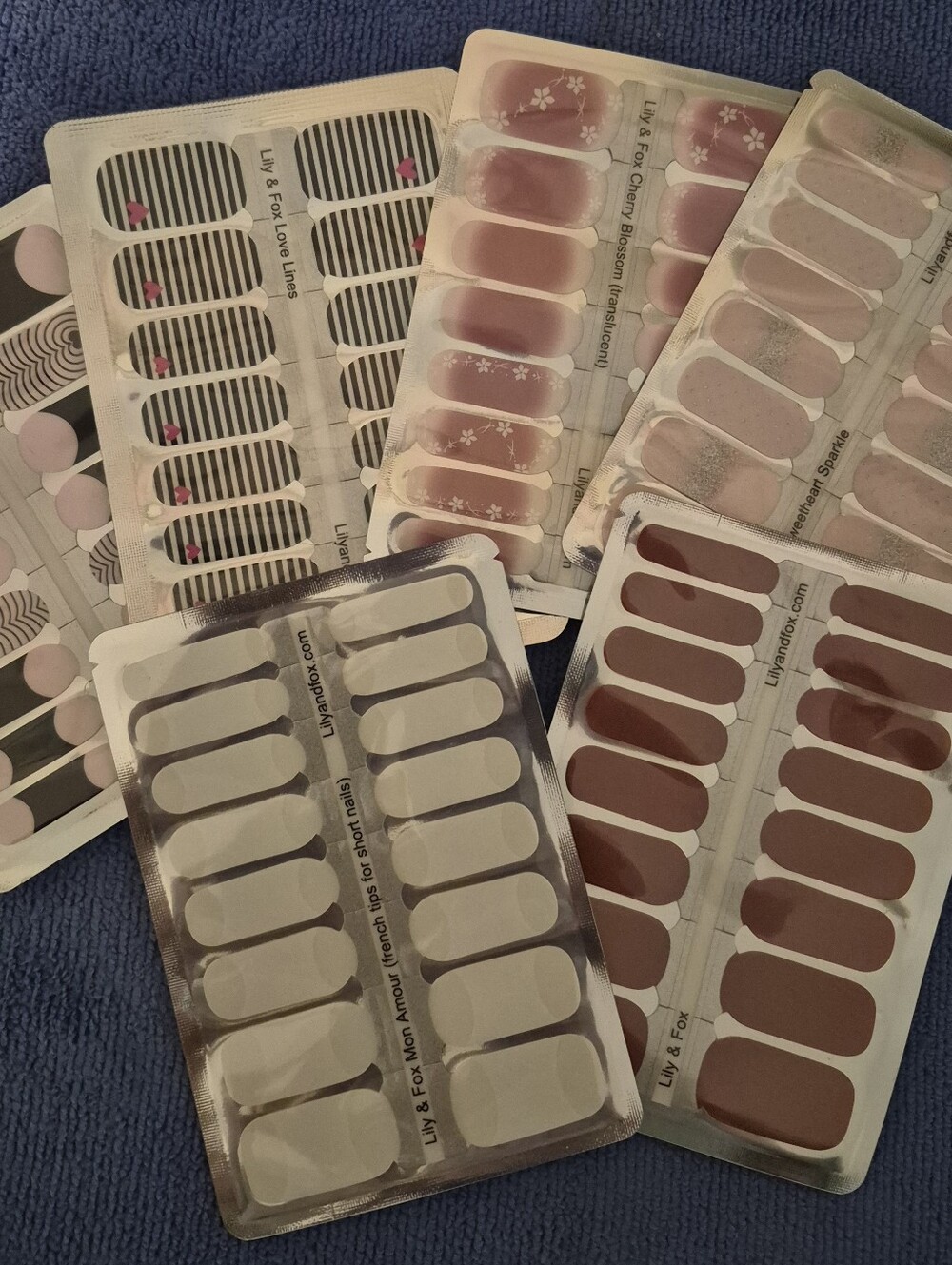 Assorted Color Nail Wraps - Unbranded, Lily And FOX and Embrace Me Brands - Picture 2 of 5